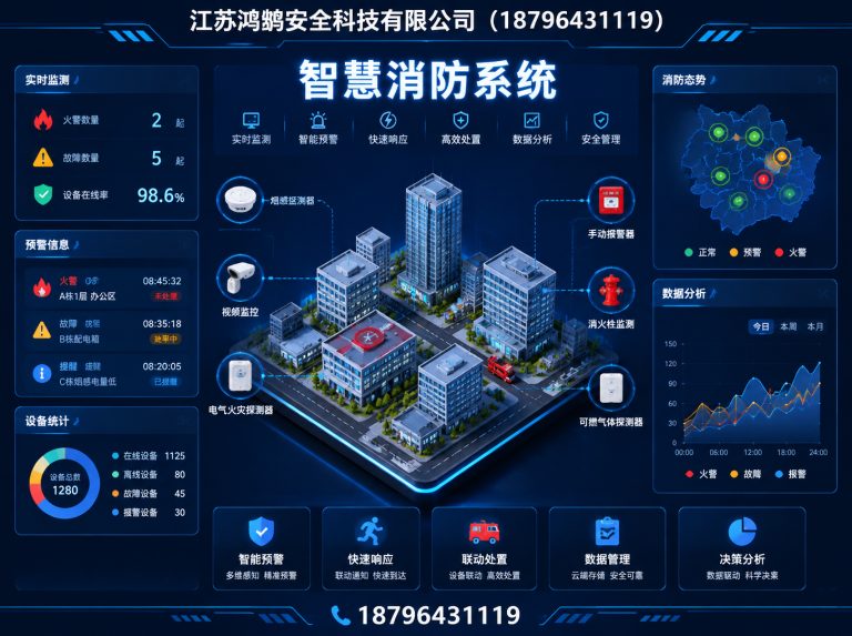 梧州智慧消防系统展示图